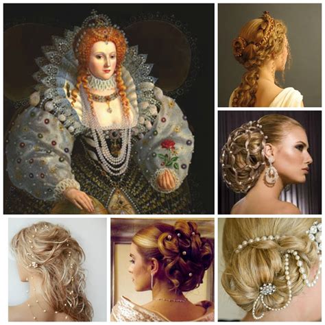 elizabethan era hairstyles.